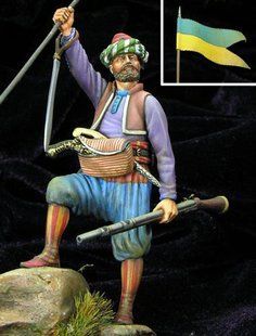 54 мм Ottoman Irregular Cavalry ( bashi-bazouk ) 18-19 century