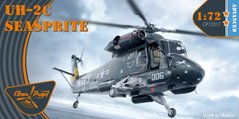 1/72 Гелікоптер UH-2C Seasprite, серія Advanced Kit (Clear Prop CP72017), збірна модель