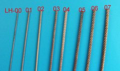 Набор тросиков медных 0.4 - 1.5 мм, длина 500 мм, 8 штук (Eureka LH-Z)
