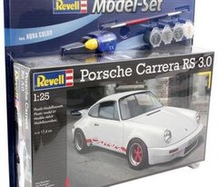 1/25 Автомобиль Porsche Carrera RS 3.0 + клей + краска + кисточка (Revell 67004)