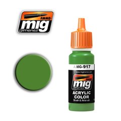 Зеленый светлый, 17 мл (Ammo by Mig A.MIG-917 Light green) акриловая краска