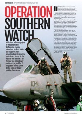 "F-14 Bombcat. The US Navy's Ultimate Precision Bomber" AirForces Monthly Publication