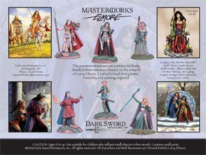 Elmore - Elmore Masterworks Set № 8 - Dark Sword DKSW-DSM1008