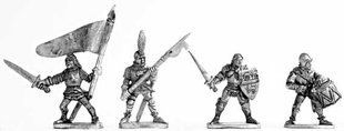 Mirliton Miniatures - Миниатюра 25-28 mm Fantasy - Command Group 1 - MRLT-ME025