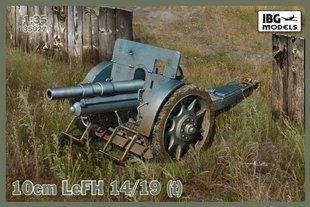 1/35 10-см гаубица LeFH 14/19 (t) + металлический ствол (IBG Models 35027) сборная модель