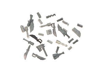 Набор аксессуаров для Орков с Вархаммера "Ork Accessories Set for Warhammer", пластиковые (Games Workshop)