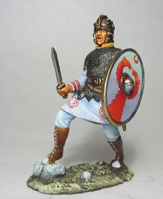 54 мм Римський легіонер, IV століття н. е.