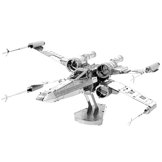 Star Wars X-wing Star Fighter, збірна металева модель (Metal Earth MMS257)