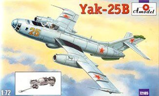 1/72 Яковлев Як-25Б (Amodel 72185) сборная модель