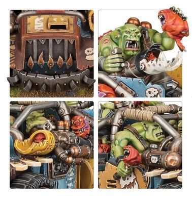 Orks: Rukkatrukk Squigbuggy, мініатюри Warhammer 40,000 (Games Worksop 50-35), збірні пластикові