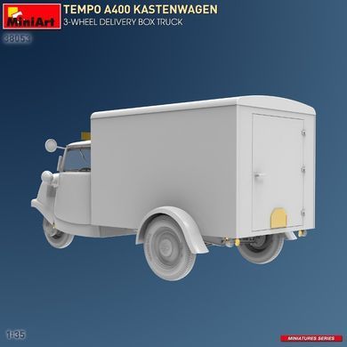 1/35&nbsp;Tempo A400 Kastenwagen фургон доставки (MiniArt 38053), збірна модель