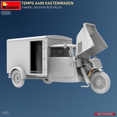 1/35&nbsp;Tempo A400 Kastenwagen фургон доставки (MiniArt 38053), збірна модель