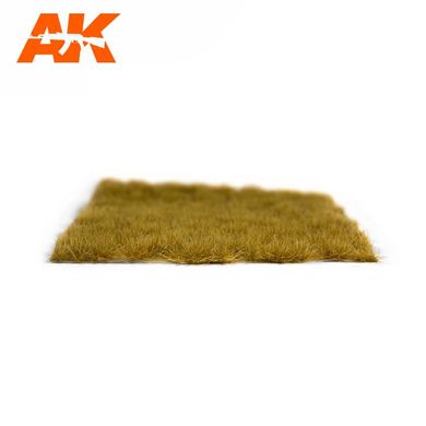Кущики трави зелено-жовті, висота 6 мм, аркуш 140х90 мм (AK Interactive AK8119 Mixed green tufts)