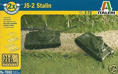ИС-2М советский тяжелый танк (2 модели) 1:72