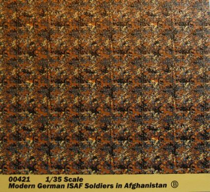 1/35 Modern German ISAF Soldiers in Afghanistan, 5 фигур (Trumpeter 00421)