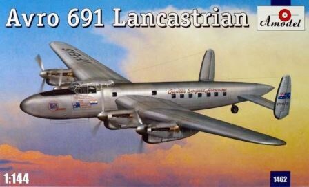 1/144 Avro 691 Lancastrian (Amodel 1462) сборная модель