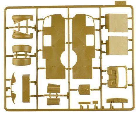 1/35 L1500S LLG німецький пожежний автомобіль + фігурки пожежників (ICM 35528), збірна модель