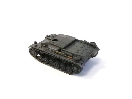 1/72 Германская САУ Sturmgeschutz III Ausf.C, готовая модель (авторская работа)