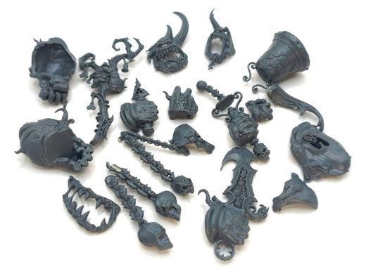Деталі з набору Nurgle Rotigus/Great Unclean One, Warhammer (Games Workshop), пластикові