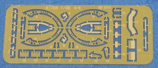 1/48 A-6A Intruder американский палубный штурмовик (HobbyBoss 81708), сборная модель