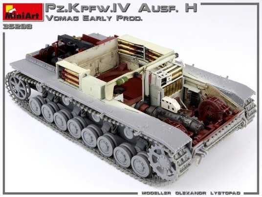 その他 MiniArt Pz.Kpfw.IV Ausf. H Vomag 1/35 1/35 Танк Pz.Kpfw.IV Ausf.H ранней версии завода Vomag, май 1943