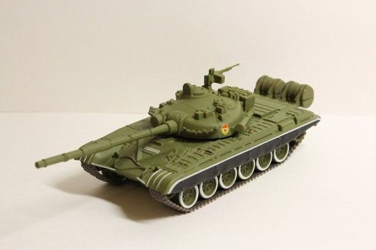 1/72 Танк Т-72, серия "Русские танки" от DeAgostini, готовая модель (без журнала)