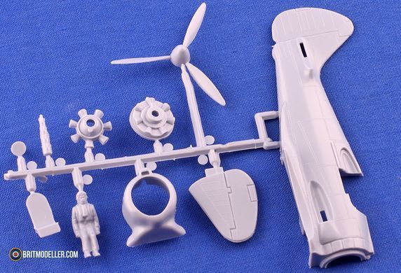 1/72 Commonwealth CA-13 Boomerang австралійський винищувач, серія Vintage Classics (Airfix A02099V), збірна модель