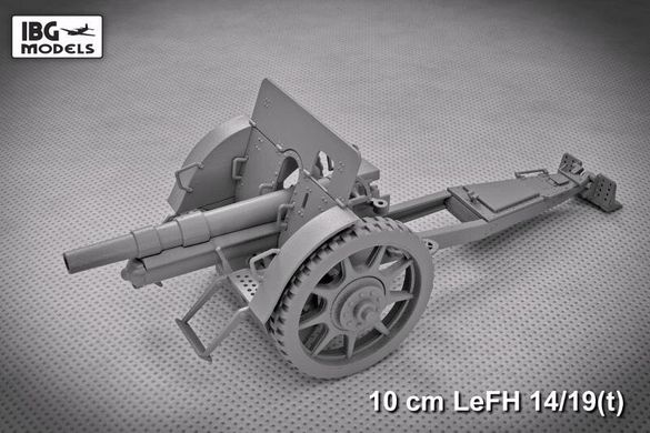 1/35 10-см гаубица LeFH 14/19 (t) + металлический ствол (IBG Models 35027) сборная модель