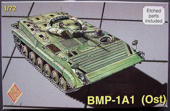 1/72 БМП-1А1 (Ost) боевая машина пехоты (ACE 72108), сборная модель