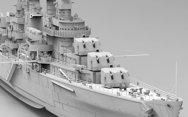 1/350&nbsp;USS Atlanta CL-51 американський легкий крейсер (Aotori Bunka AT35011), збірна модель