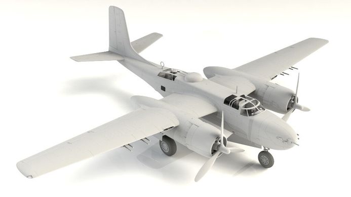 1/48 A-26B-15 Invader американський бомбардувальник (ICM 48282), збірна модель
