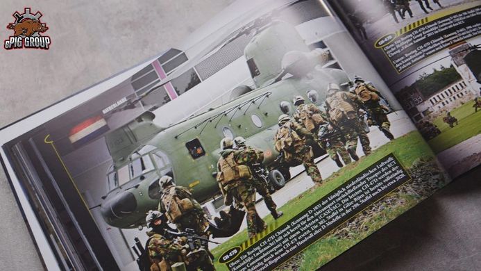 Книга "Helicopters in Special Operations: Hubschrauber im Spezialeinsatz" von Dipl.-Pol. (Univ.) Christian Rastatter und SorenSunkler (німецькою мовою)