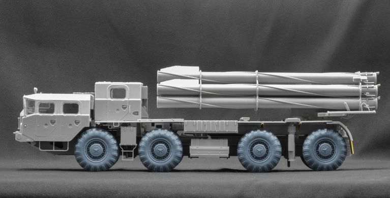 1/35 Колеса для МАЗ-543/МАЗ-7310 В-203 звичайні, 9 штук, 3D-друк (ScaleX WM35028)