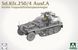1/35 Sd.Kfz.250/4 Ausf.A leichter Truppenluftschutzpanzerwagen, в наборі бонусом фігурка водія (Takom 2211), збірна модель
