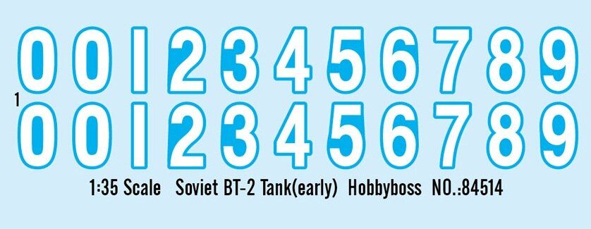 1/35 Легкий танк БТ-2 ранний (HobbyBoss 84514) сборная модель