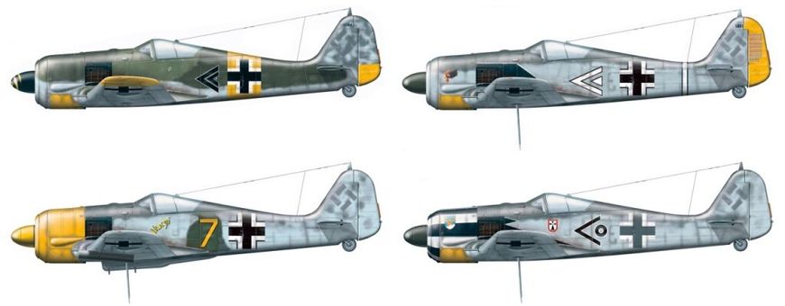1/48 Focke-Wulf FW-190A-5 -Profi Pack- (Eduard 8174) сборная модель