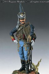 90 мм Офицер польских гусар, 1814 год