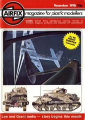 Журнал "Airfix magazine for plastic modellers" 12/1976 December (англійською мовою)