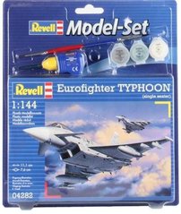1/144 Eurofighter Typhoon одноместный + клей + краска + кисточка (Revell 64282)