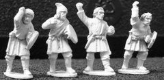 Gripping Beast Miniatures - Psloi with javelins (4) - GRB-BYZ13