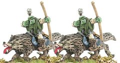 Mirliton Miniatures - Миниатюра 25-28 mm Fantasy - Orcs Wolf Riders with Bow - MRLT-OR013