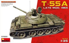 1/35 Т-55А поздний образца 1965 года (MiniArt 37023), сборная модель
