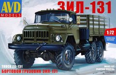 1/72 ЗИЛ-131 бортовой грузовой автомобиль (AVD Models 1297), сборная модель