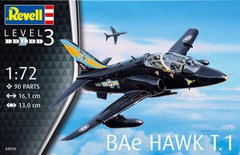 1/72 BAe Hawk T.1 британский истребитель (Revell 04970), сборная модель
