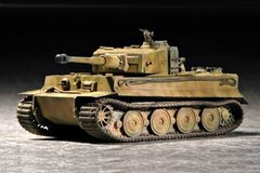 1/72 Pz.Kpfw.VI Tiger поздняя версия, германский тяжелый танк (Trumpeter 07244) сборная модель