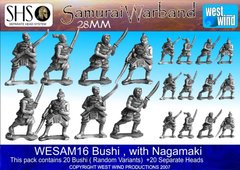 Samurai - Bushi - West Wind Miniatures WWP-WESAM-16