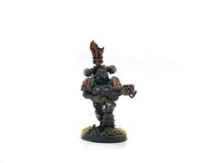 Проклятый легионер с огнеметом, миниатюра Warhammer 40k (Games Workshop), окрашенная металлическая