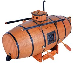 1/36 Морель - потаенное судно Никонова (Мастер Корабел 0203) сборная деревянная модель