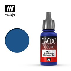 Синій ультрамариновий, 17 мл (Vallejo Game Color 72022 Ultramarine Blue) акрилова фарба