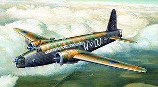 1/72 Vickers Wellington Mk.IC английский бомбардировщик (Trumpeter 01626) сборная модель